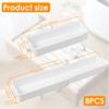 8 шт. Расширяемый ящик для хранения Многоцелевой набор органайзеров для ящиков Настольная шкатулка для украшений Для дома Кухонный держатель для ящиков