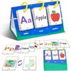 Children's Table Model Visual Word Education Card 78PCS Early Education English Letter Cognitive Word Card Educational Toys