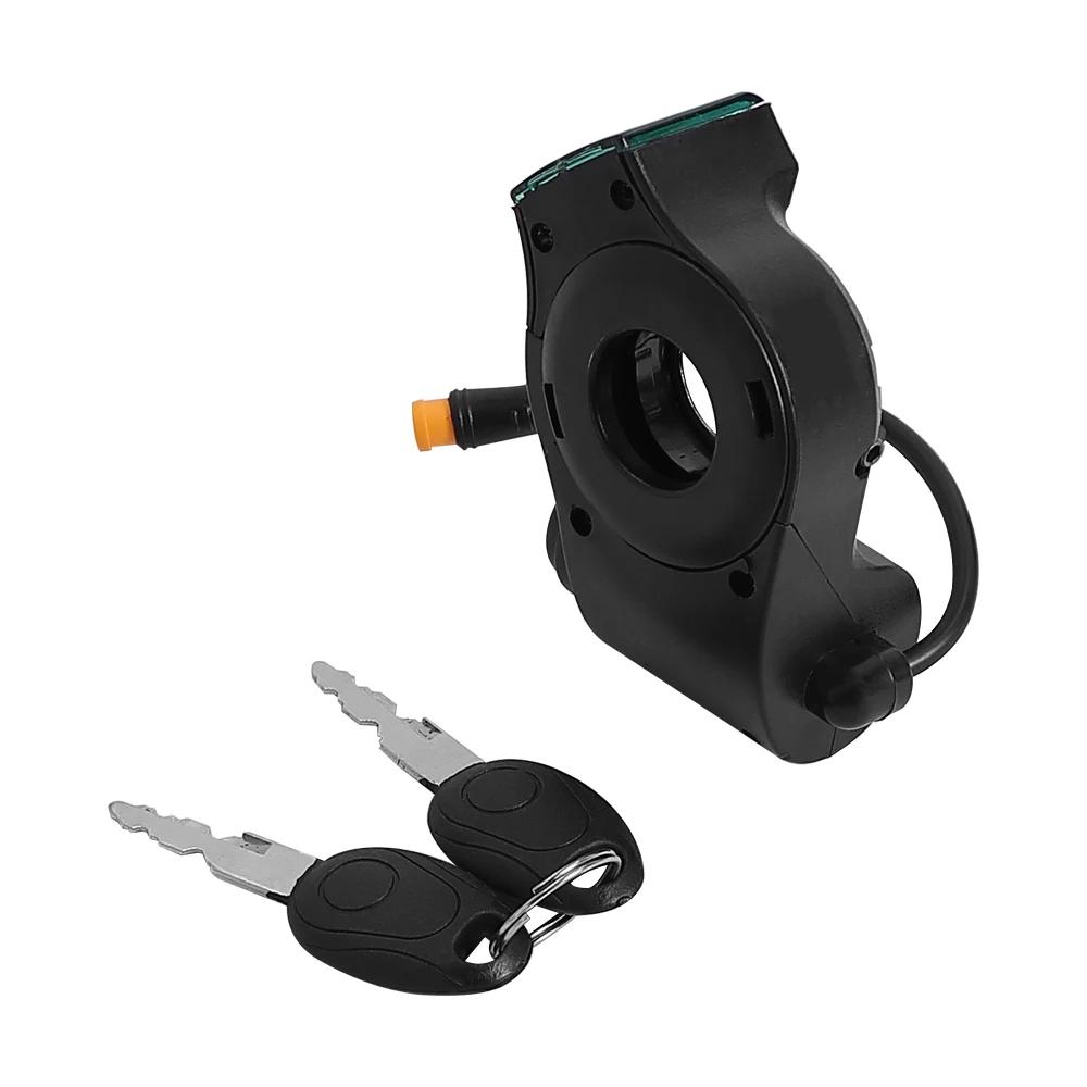 Электровелосипед Lignition Lock Key Thumb Throttle для KUGOO M4 XiaoMi M365 Вольтметр Цифровой Дисплей Напряжение Переключатель 3Pin Электрический Самокат