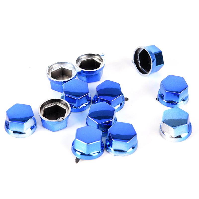 30Pcs Motorcycle Screw Nut Bolt Cover Motorcycle Ornament