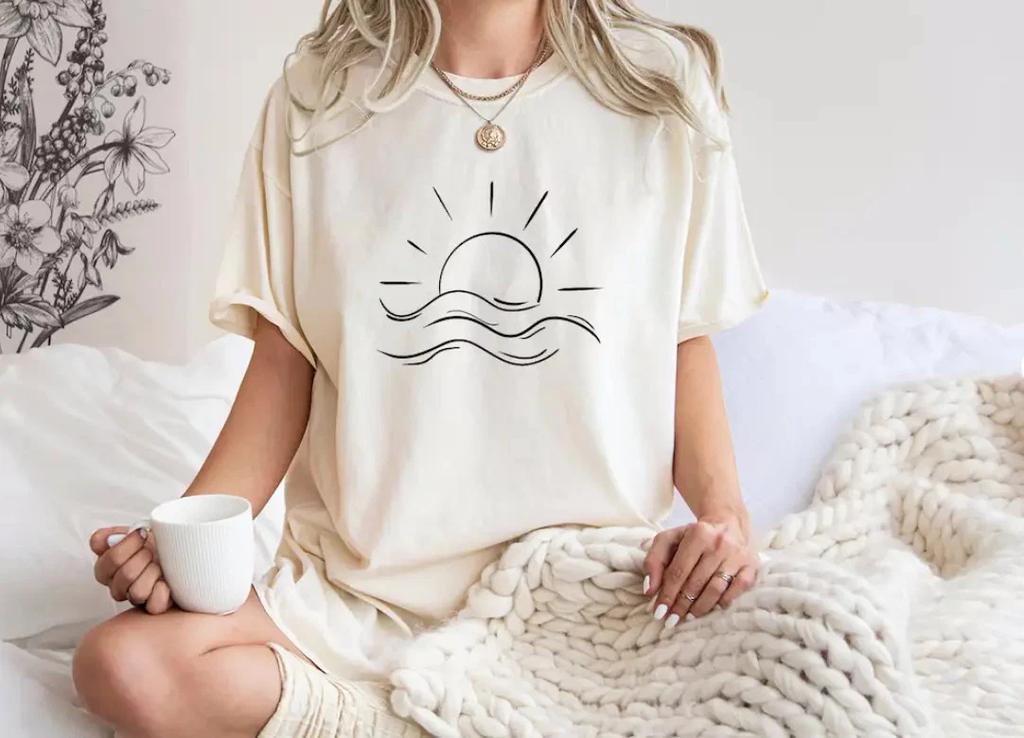 Sun T-Shirt, Sunshine Tee Shirt, Summer Shirt, Beach Shirts, Summer Shirt,