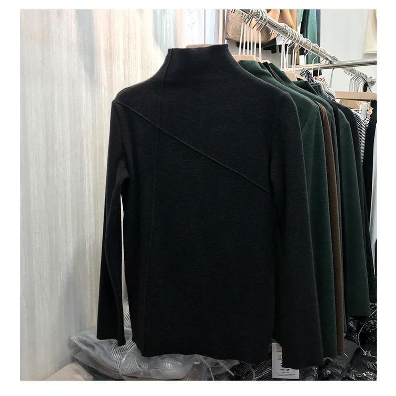 Бархатная рубашка с высоким воротом и длинными рукавами для девочек