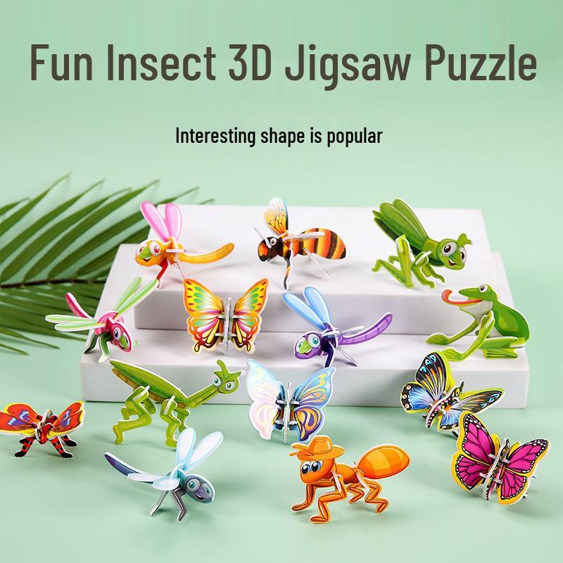 Детская 3D-головоломка Капибара - Милая мультяшная форма