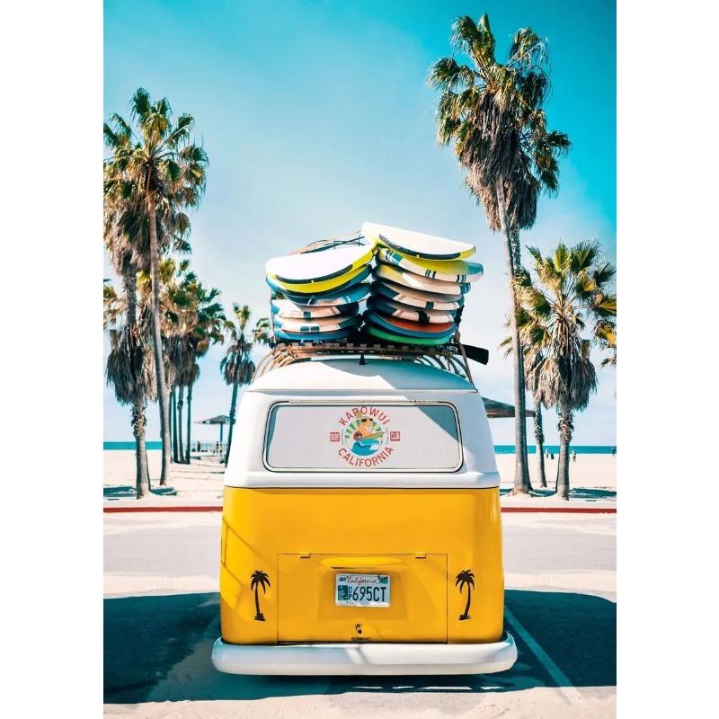 Nordic Beach Poster Summer Beach Surfing Swimming HD Posters Canvas Paintings And Prints Wall Art For House Room Decor Frameless