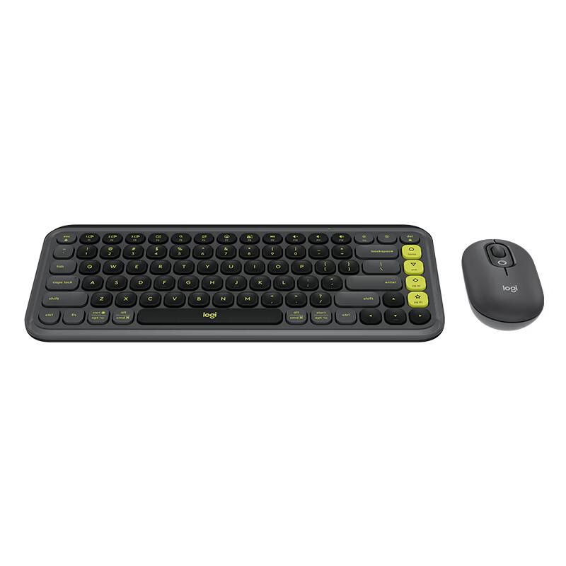 Logitech КОМБО ИКОНА ПОП Беспроводной набор клавиатуры и мыши