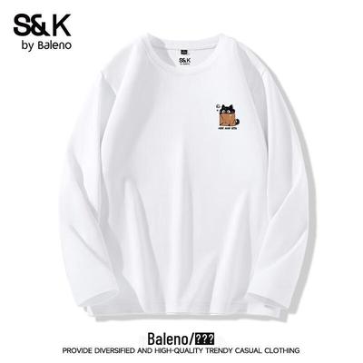 Мужская футболка с длинным рукавом и графическим принтом серии S&K Baleno