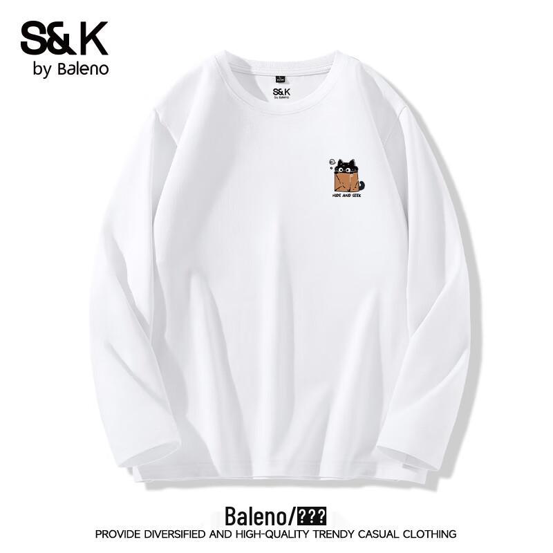 Мужская футболка с длинным рукавом и графическим принтом серии S&K Baleno