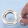 2PCS Stainless Steel Shell Opener Silver Handheld Egg Breaker Egg Shell Cutter  Bakery