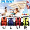 (Great home)Adults Aid Vest Oxford Cloth Buoyancy Fishing Watersport Life Jacket