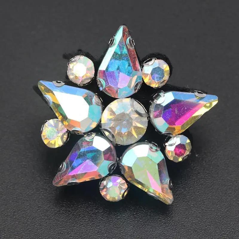 Роскошные стразы Зажимы для украшения обуви Разноцветные драгоценные камни Шармы для обуви Жемчужные шнурки для кроссовок Бриллиантовые пряжки Аксессуары для обуви