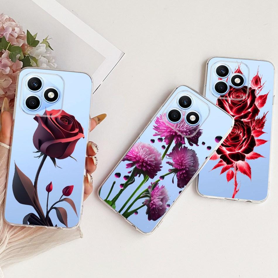 Чехол для телефона Honor X8d 2026, новый, простой стиль, для Honor X8D 4G, прозрачный ТПУ, мягкий силиконовый чехол