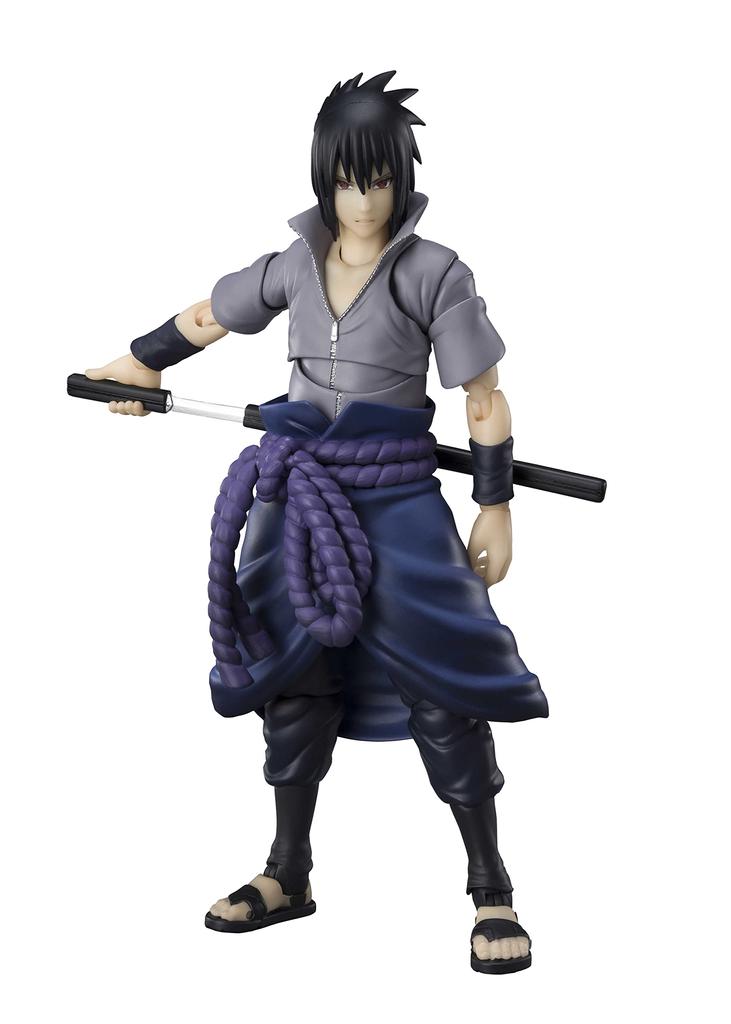 NARUTO Shippuden Uchiha Sasuke тот, кто несет все Примерно 145 мм окрашенная подвижная фигурка BAS63450 SHFiguarts -Ненависть- ПВХ и АБС