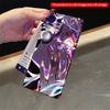 2DFlat Samsung phone case Rainbow Glow Anime Girl Phone Case Applicable to Galaxy S22 S23 S24 S25ULTRA S26 A12 A13 A14 A15 A16