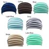 Nonslip Elastic Fold Yoga Hairband Stretch Hair Band Turban Running Headwrap Wide Sports Headband