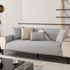 Ice Silk Sofa Cover for Living Room Summer Cool Feeling Sofa Cushion Non-Slip Universal Home Decor Couch Cushion Solid Color Mat