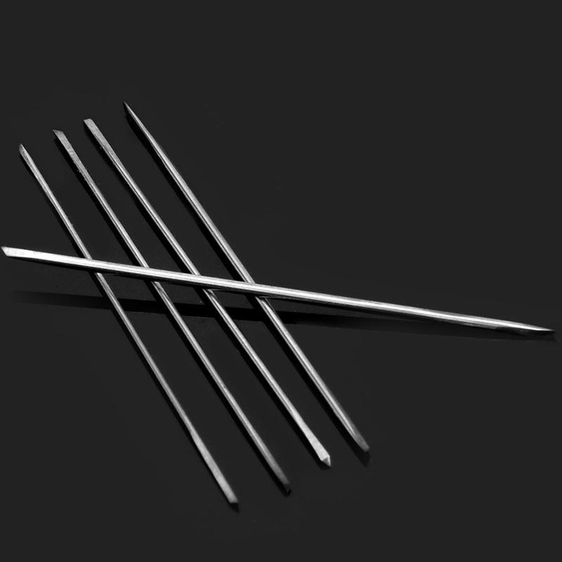 Tungsten Steel Double-Headed Pearl Drill Bit with Triangular Reamer