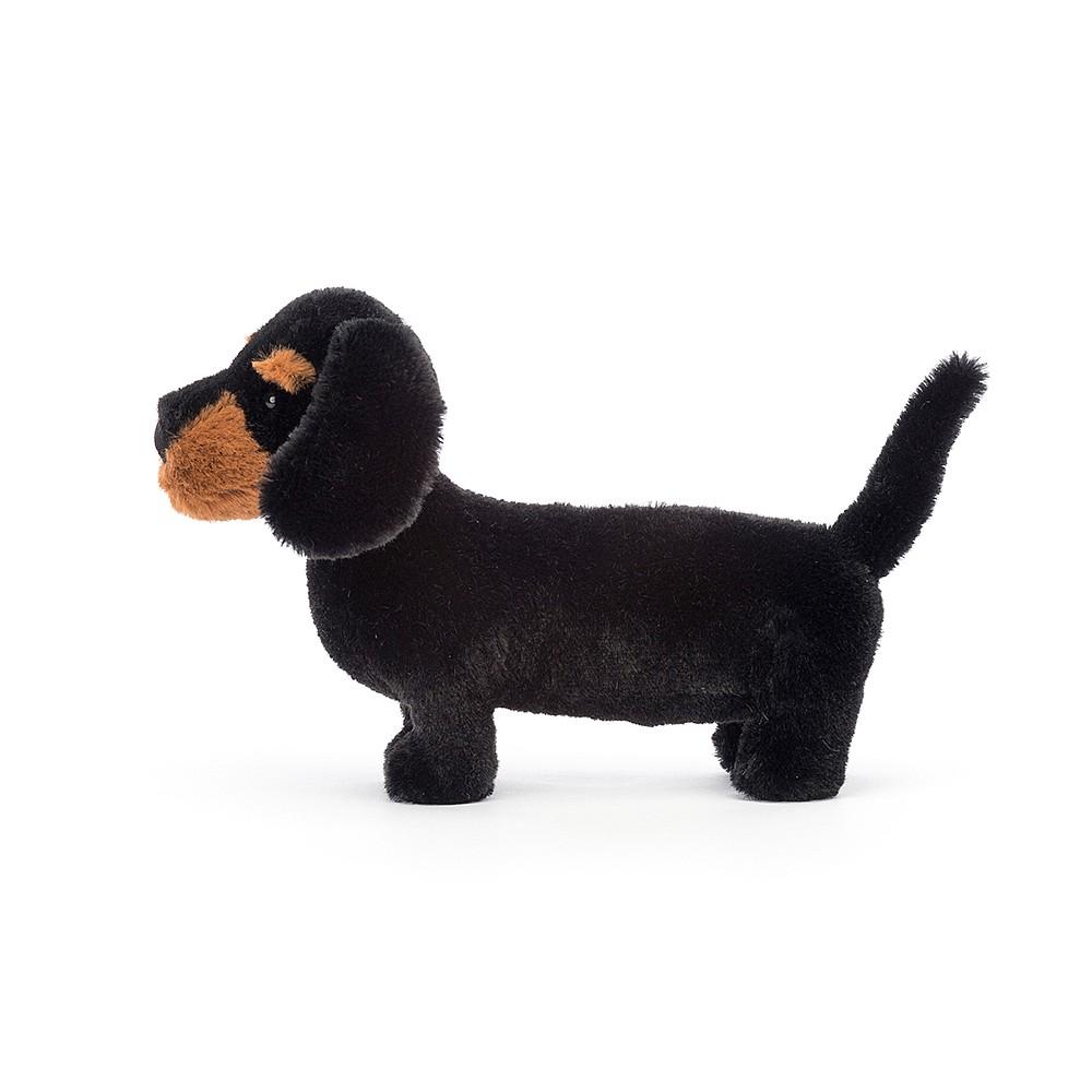 JELLYCAT Серия Собаки Животное Фредди Такса Черный Милый Забавная Кукла Плюшевая Кукла 13 см Высота