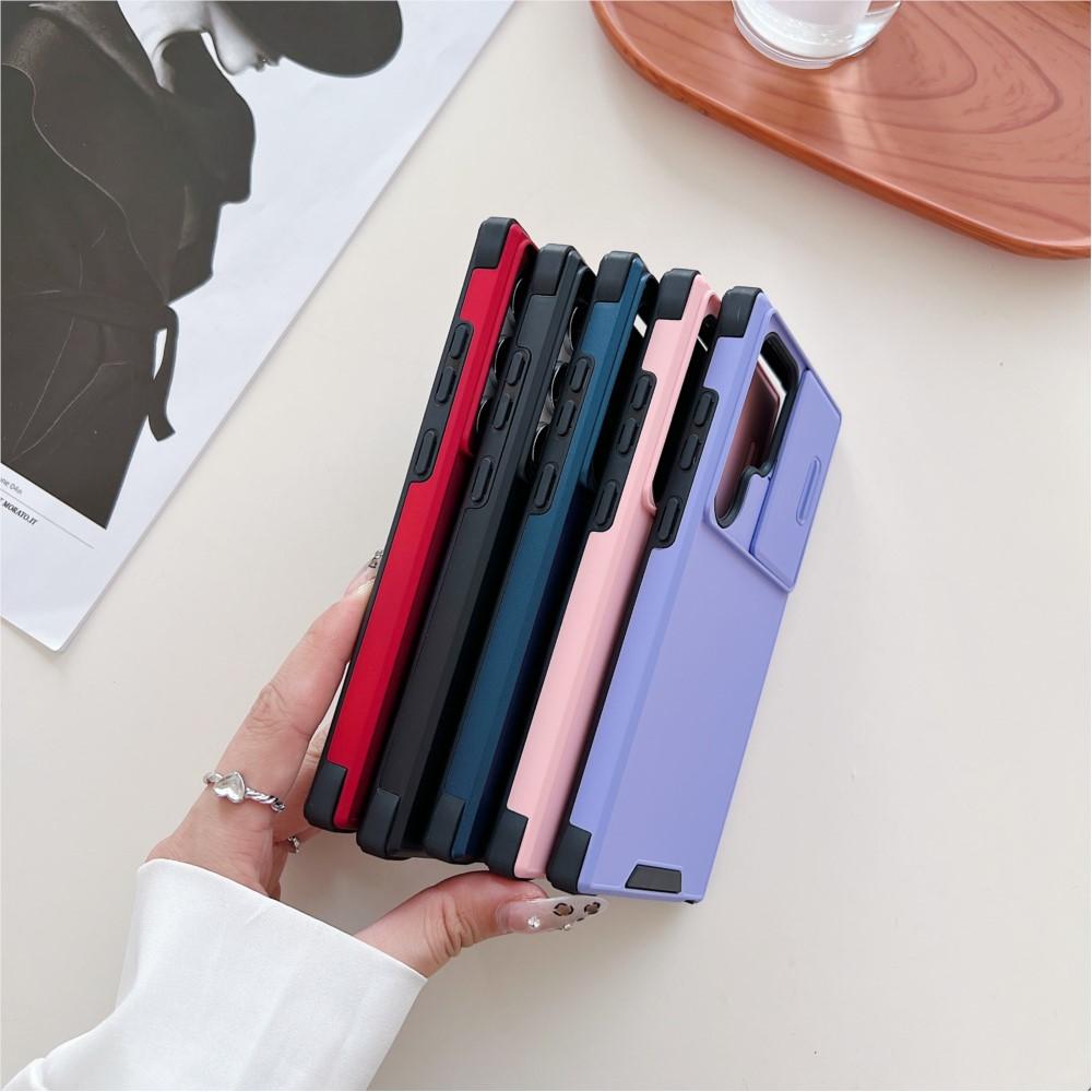 Heavy Duty Slide Camera Protector Case For Samsung S25 S24 S23 S22 S21 Plus Ultra FE A16 A06 Z Flip 6 ZFold 5 4 A35 A54 Note 20