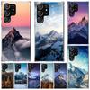 Лесной покров горной вершины Для чехла телефона Samsung Galaxy S23 S22 S24 S25 Ultra S21 Plus S20 FE S10 + S25Ultra Печать Fundas S23 S