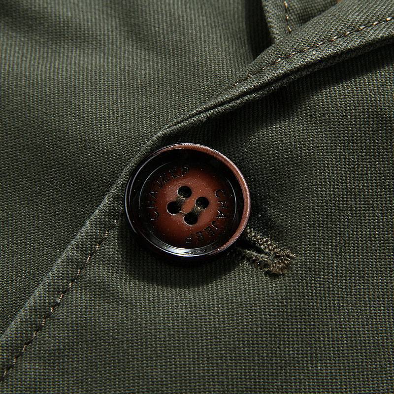 Spring and Autumn Men's Suit Collar Jacket Cotton Business Casual Jacket Men's Thin Coat Suit