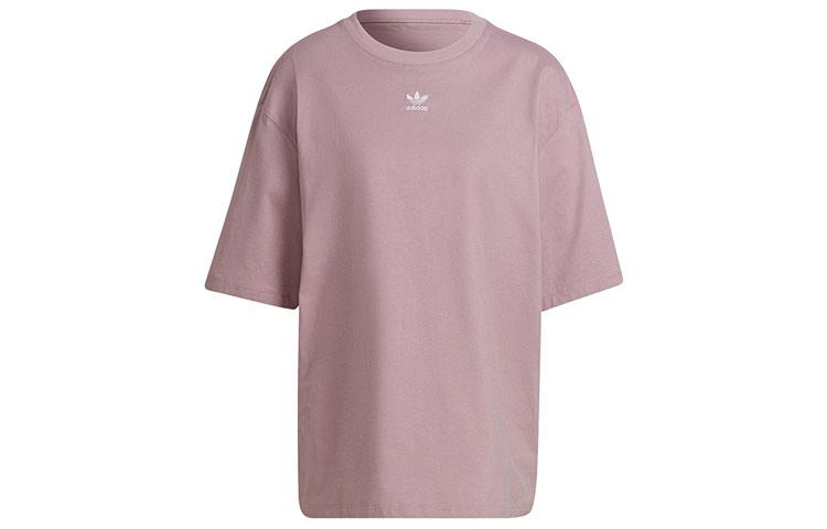 adidas Оригинальная одежда для отдыха Adicolor Essentials Футболка Розовый HF7475