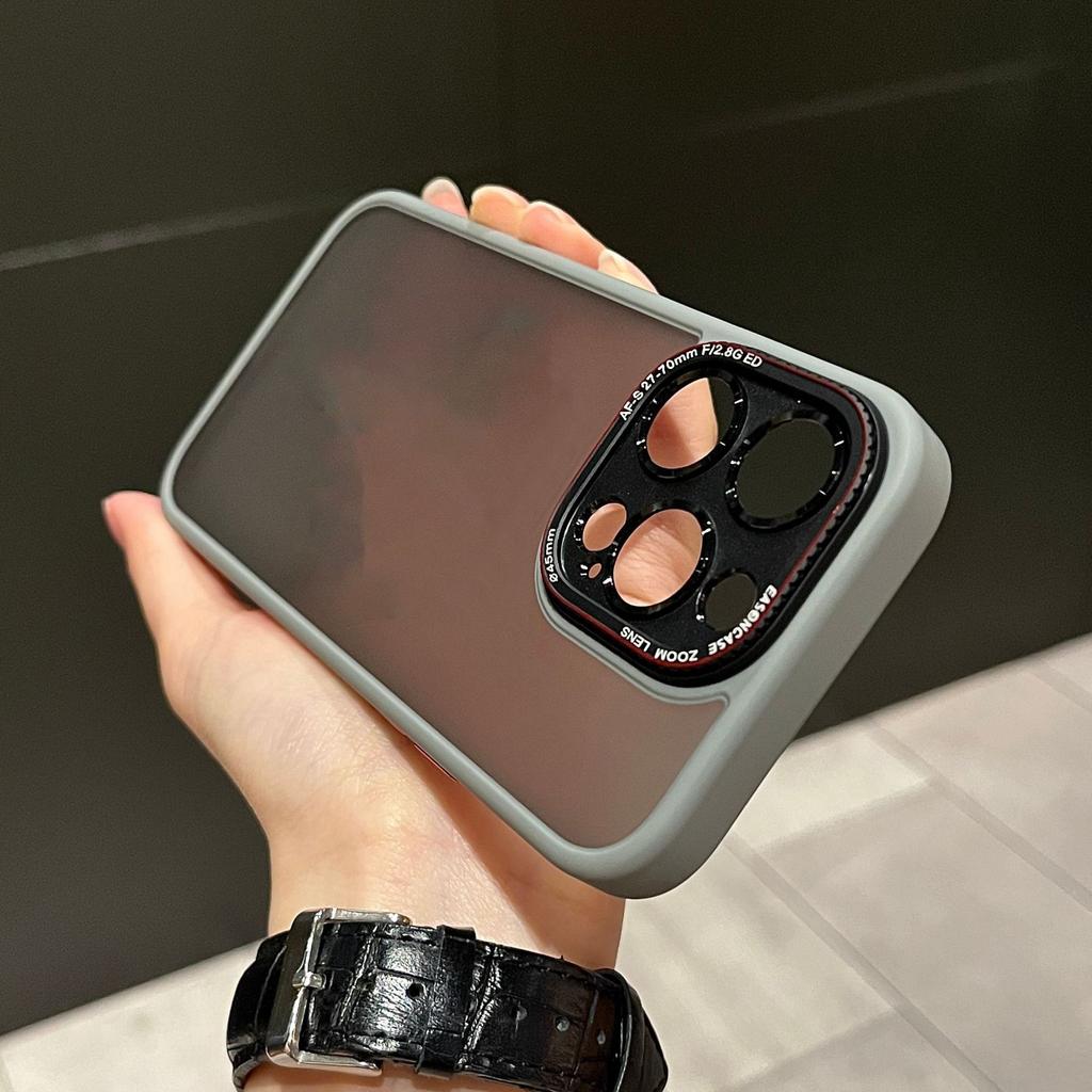 Подходит для iPhone15promax Лайкра матовый полный охват металлические очки чехол для мобильного телефона Apple 14 противоударный защитный чехол