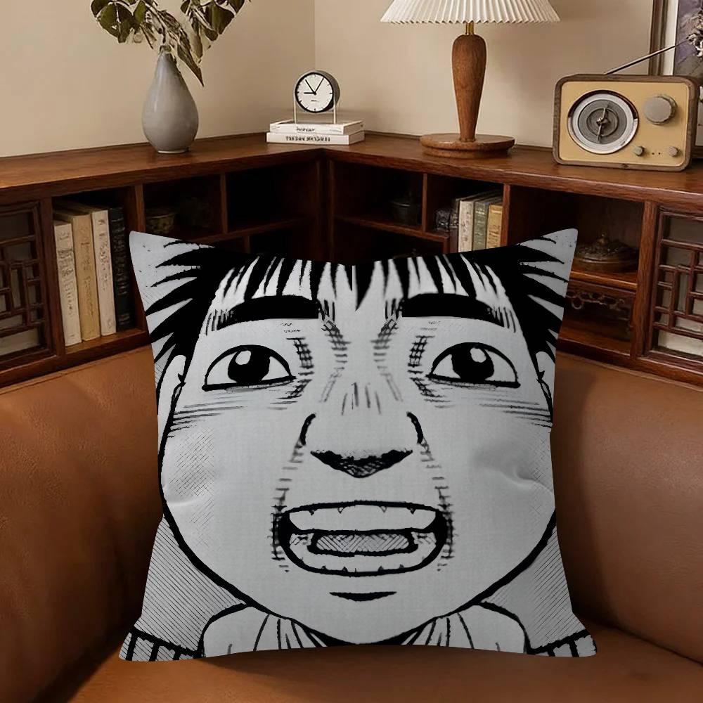 Vintage Anime H-Hajime No Ippo Cushion Cover Pillow Cover Decor Pillowcase Printed Cushion Case For Couch
