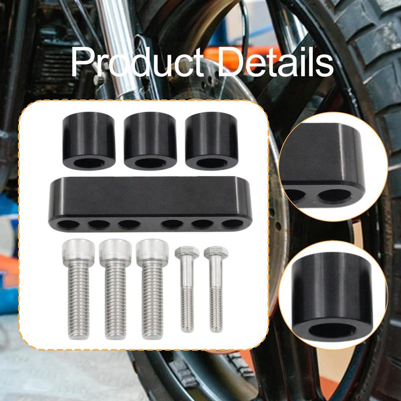 Floorboard 3/4'' Extension Spacer Kit High Performance Quick tallation Include Bolts and Spacers for Touring Motorcycle