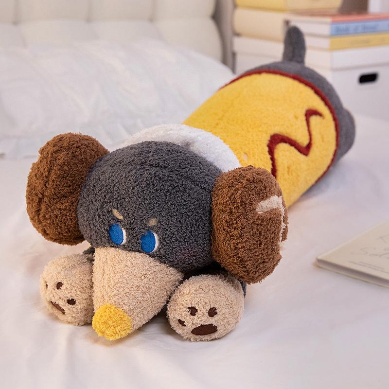 Такса декоративная подушка плюшевая игрушка кукла лежащая собака собака кукла девочка успокаивающая тряпичная кукла подарок на день рождения