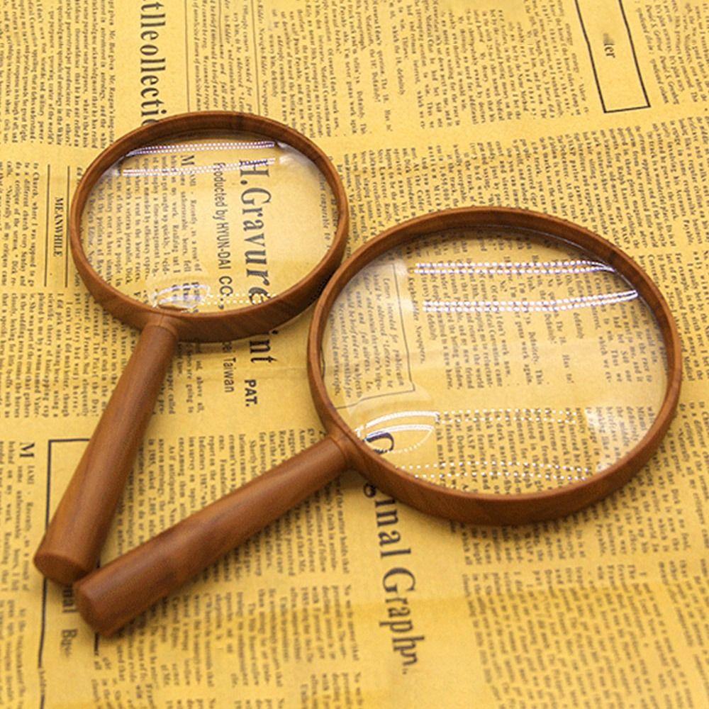 Высокое качество 10X 30X HD увеличительное стекло линзы для чтения ювелирных изделий лупы ручной микроскоп