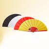 Solid Color Folding Fan Chinese Style Kung Fu Dance Performance Handheld Fan Portable Summer Cooling Fan Decoration Party Accessories