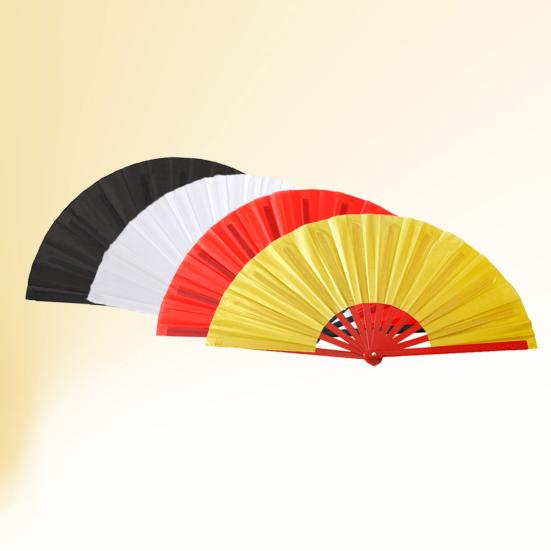 Складной веер Yousheng, однотонный, в китайском стиле, для танцев кунг-фу, портативный вентилятор, летний охлаждающий вентилятор, украшения, аксессуары для вечеринок