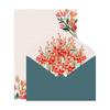 Pad Birthday Party Invitation Wedding Greeting Card Flowers Envelope Writing Paper Letter Paper