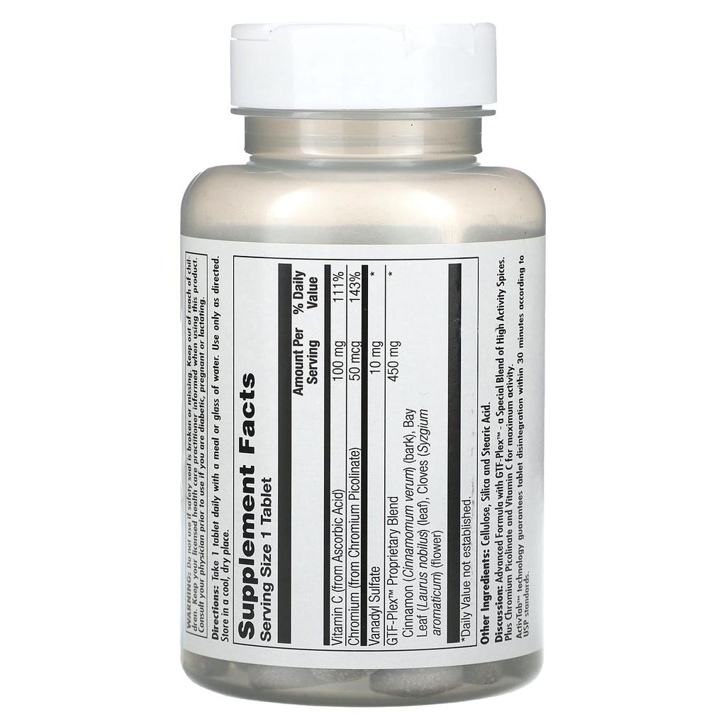Vanadyl Complex, 90 Tablets