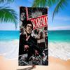 Классический Фильм S-Лицо со шрамом Банное полотенце Микрофибра Мягкое Впитывающее Дышащее Для Девочки Детей Декоративное Мультяшное Пляжное полотенце