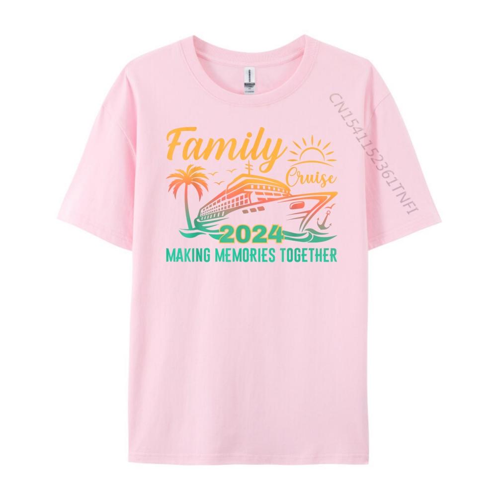Family Cruise Making Memories Together Vacation Boat Black T Shirt Mens Clothing Game