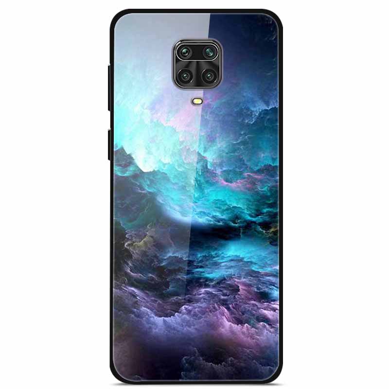 Чехол для Xiaomi Redmi Note 9 Pro Закаленное Стекло Жесткая Задняя Крышка Телефона для Redmi Note 9S 9 S Чехлы hongmi Note9S Note9 9Pro Coque