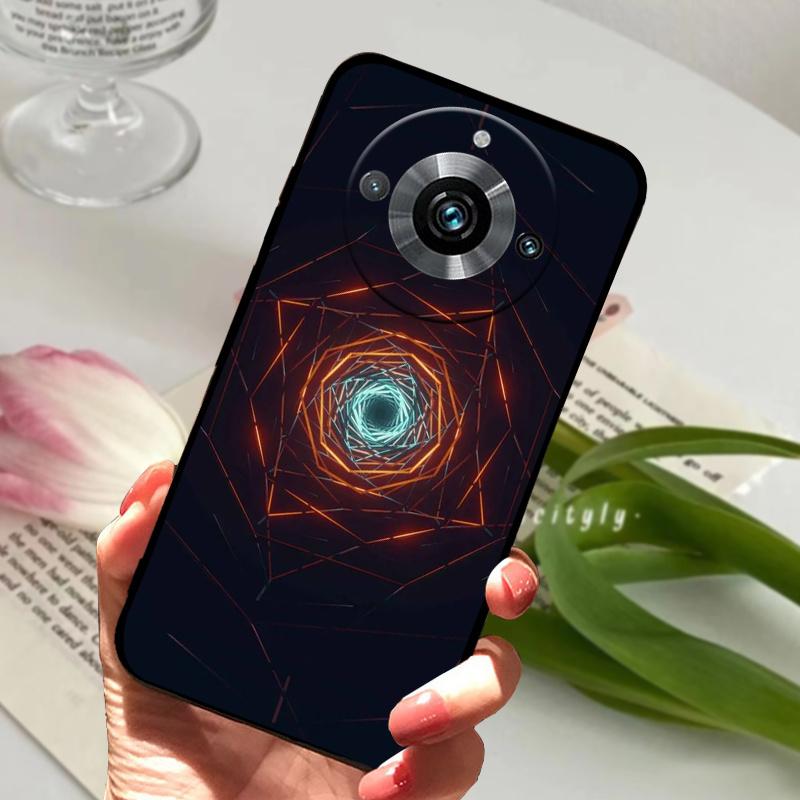 Чехол для Realme 11 Pro Plus Силиконовый Ударопрочный Мягкий ТПУ Чехол для Телефона Для Realme 11 11Pro+ 5G Funda Realme11 Pro Capa Мультяшный