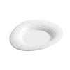 White Irregular Ceramic Plates High-end Hotel Dinner Plates Home Western Cuisine Pasta Dessert Plates Hotel Tableware Kitchen.
