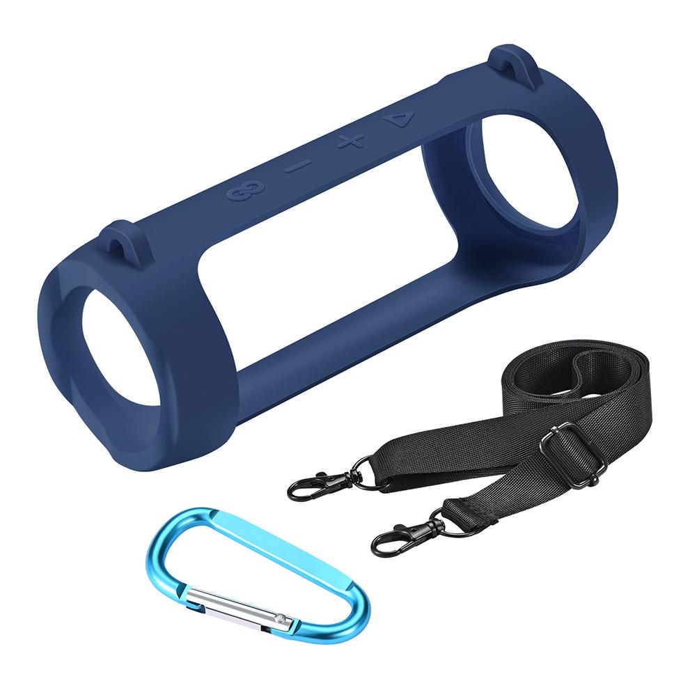 Силиконовый защитный чехол для динамика, регулируемый ремешок, водонепроницаемый Bluetooth-совместимый чехол для динамика, портативный для JBL Flip 6/Flip 5