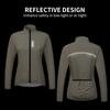 Wosawe Женская светоотражающая велосипедная куртка MTB велосипедная ветровка с длинным рукавом велосипедное пальто дышащая легкая куртка спортивная одежда сетчатая одежда