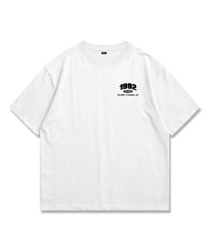 ORIGINALDAY Signature 1992 Studio Oversized Short Sleeve T-Shirt 4 Colors