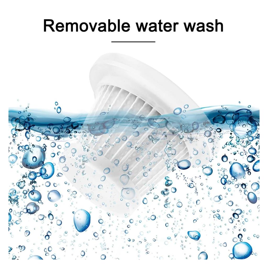 Фильтр для автомобильного пылесоса Беспроводной пылесос Моющийся фильтр Многоразовый фильтрующий элемент Аксессуары для ручного пылесоса (Цвет 5шт.)