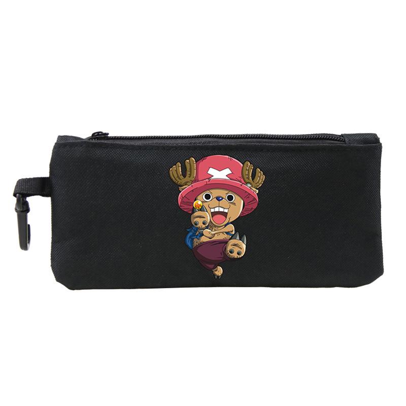 Riman Animation Peripheral Printing Pencil Case, Primary And Secondary School Students Stationery Zipper Pencil Case
