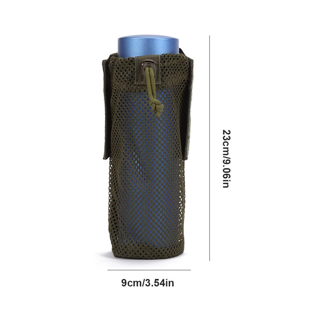 Сумка для бутылки с водой Molle, многоцелевой держатель для бутылки с водой для кемпинга, дорожный держатель для чайника для пеших прогулок, путешествий и кемпинга