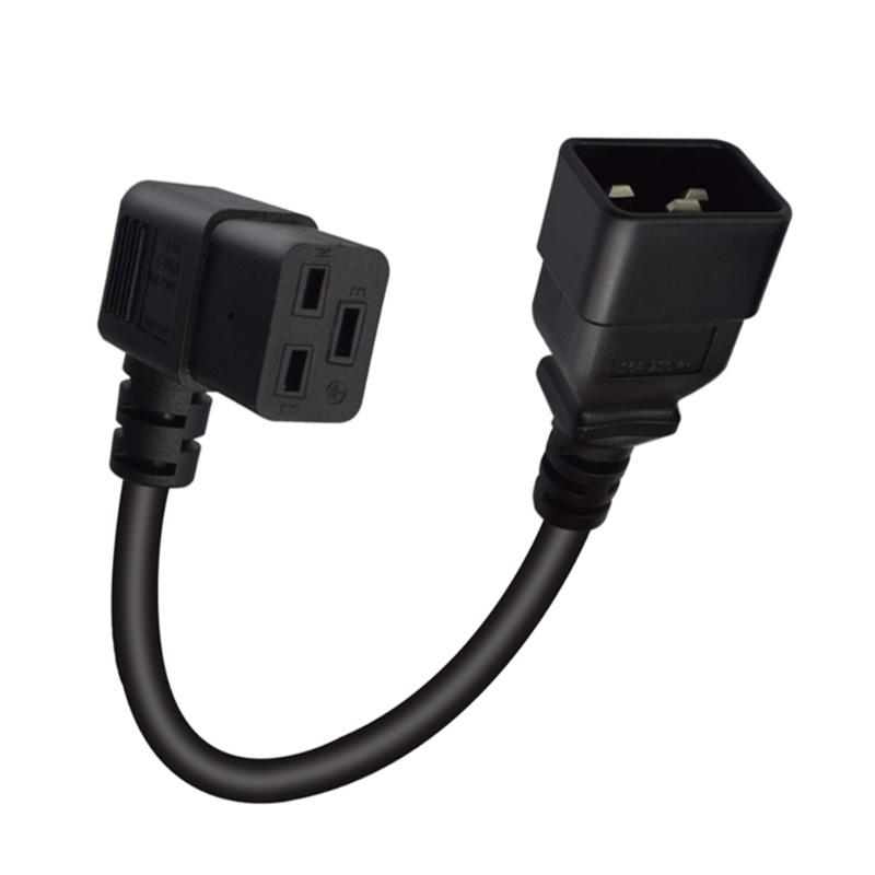 Высокопрочный силовой кабель IEC320 C19 на C20, шнур питания для PDU UPS, 3-контактный удлинитель, эффективный силовой кабель, провод 3,94 дюйма