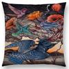 Dark Magic Creatures Mysterious Monster mythical beasts Sofa Pillow Case Cat Deer Bird Fox Tiger Snake Cushion Cover