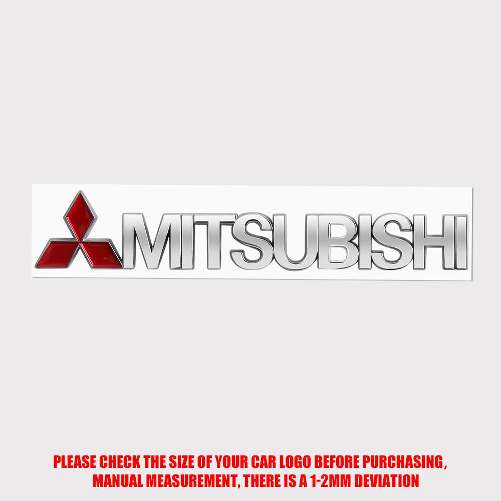 Декоративные наклейки на автомобиль Значок на задний бампер Наклейки с логотипом на багажник Для Mitsubishi Ralliart Lancer Colt Outlander ASX Pajero EX LANCER Cross