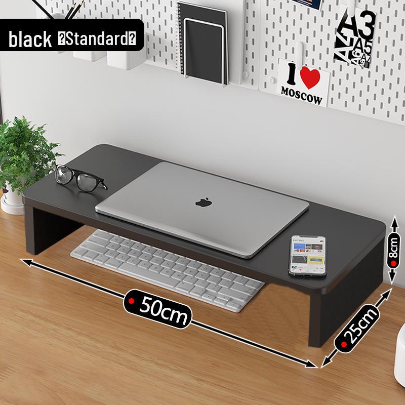 Деревянная настольная подставка-органайзер для ноутбука/монитора