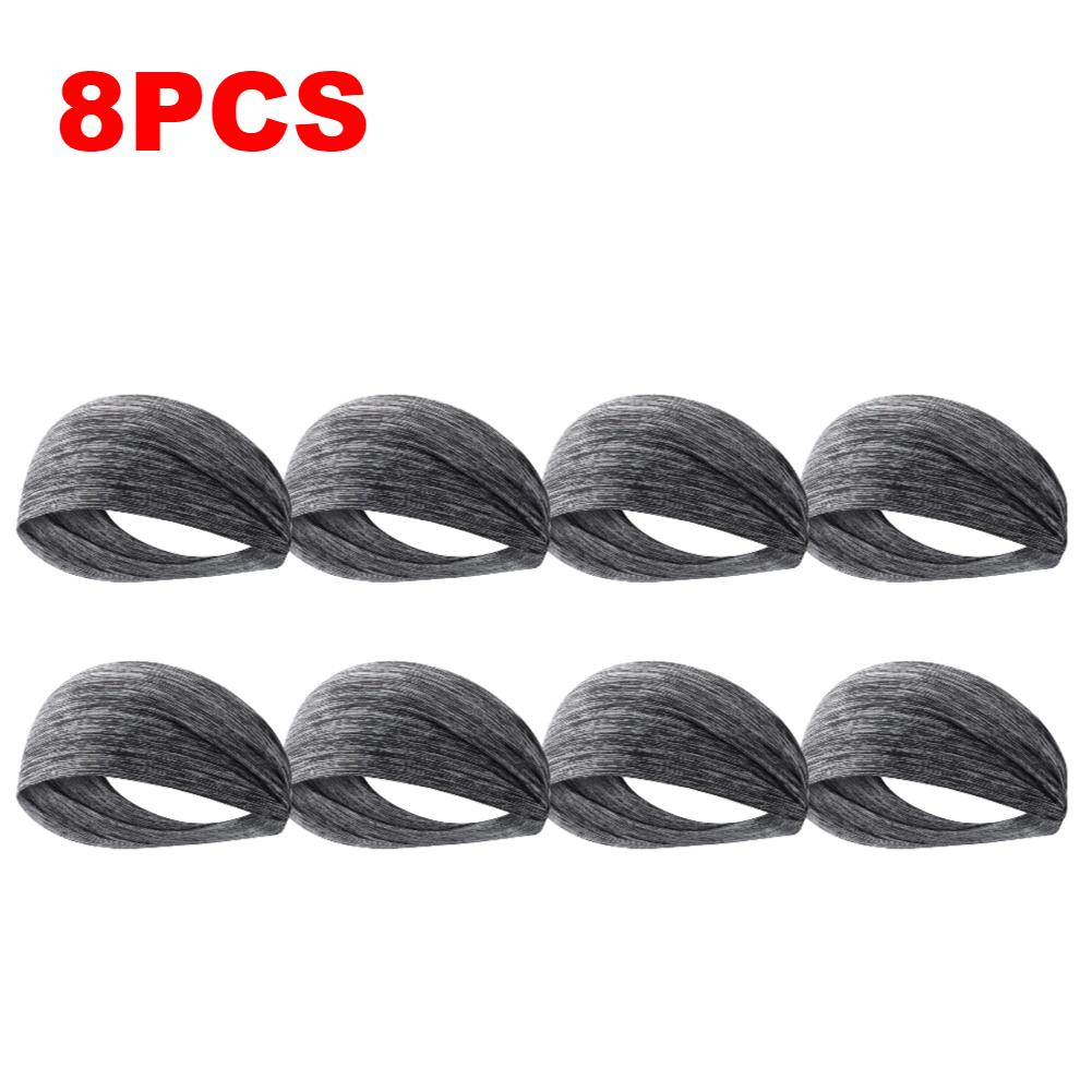 Ultra-Thin Unisex Fitness Elastic Headband Turban Sweat Absorption Breathable Quick Drying Sports Running Hair Band Accessories